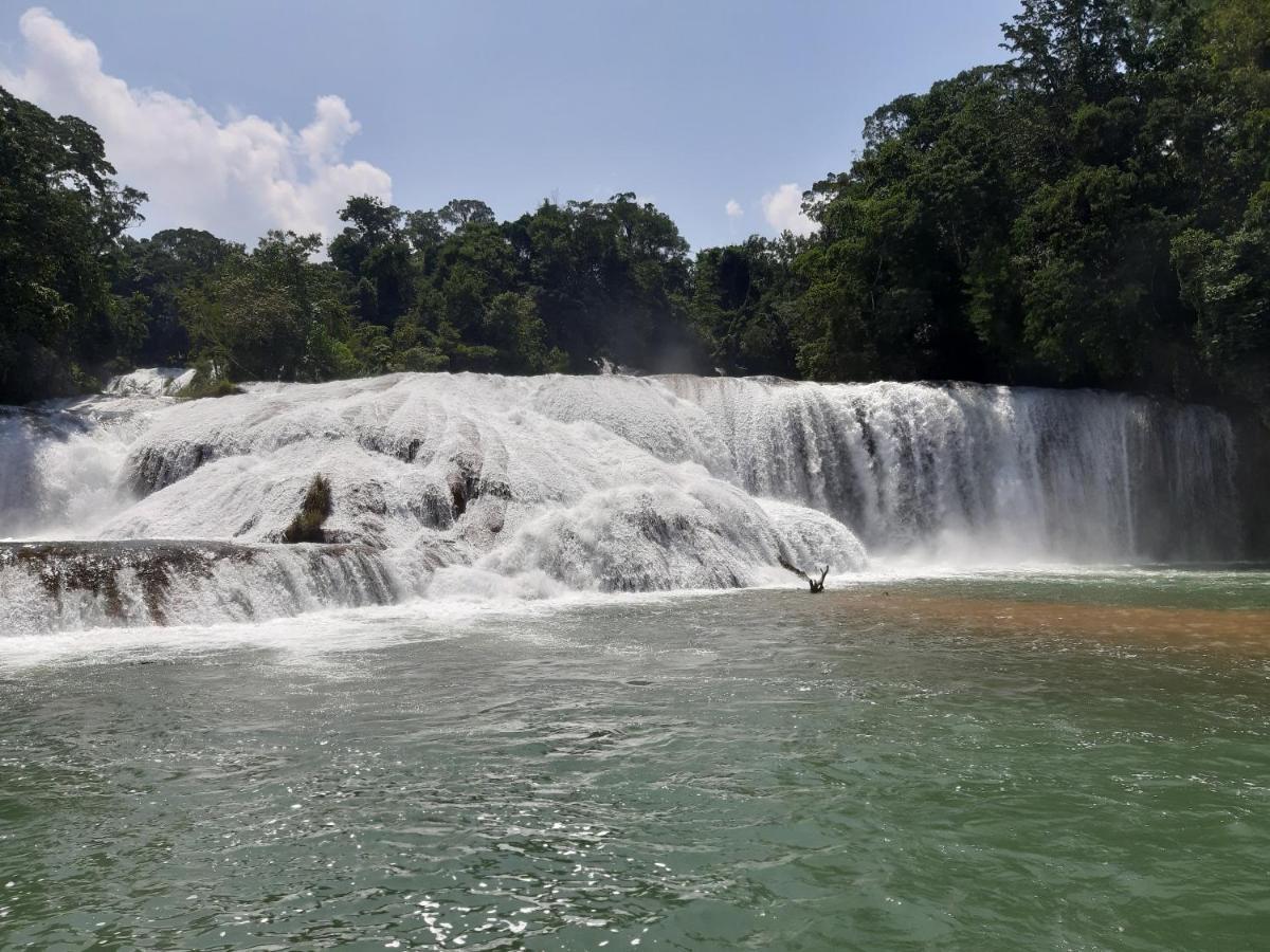 Cabanas Yax-Ha Arroyo Agua Azul Buitenkant foto