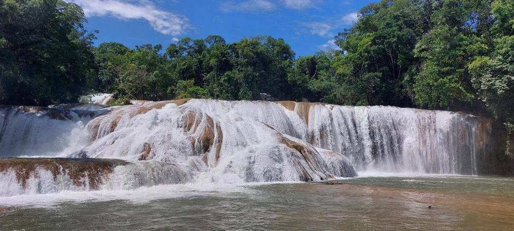 Cabanas Yax-Ha Arroyo Agua Azul Buitenkant foto